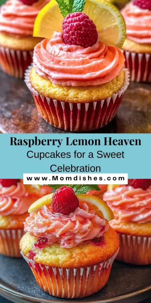 Indulge in the delightful blend of flavors with Raspberry Lemon Heaven Cupcakes! These homemade treats capture the essence of spring with their refreshing combination of tart raspberries and zesty lemon. Perfect for any occasion, from birthday parties to casual gatherings, these light and fluffy cupcakes are a true labor of love. Follow our step-by-step guide to create bakery-quality results in your own kitchen, complete with a luscious lemon buttercream frosting. This recipe will surely impress your friends and family, making every bite a heavenly experience!