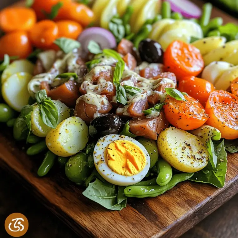 Tuna Niçoise Salad is a classic French dish that embodies the vibrant flavors and fresh ingredients associated with the Mediterranean region. Originating from Nice, France, this salad has gained popularity worldwide for its balance of protein, vegetables, and healthy fats. It is not just a dish; it’s a celebration of seasonal produce and high-quality ingredients that come together to create a meal bursting with flavor and nutrition.