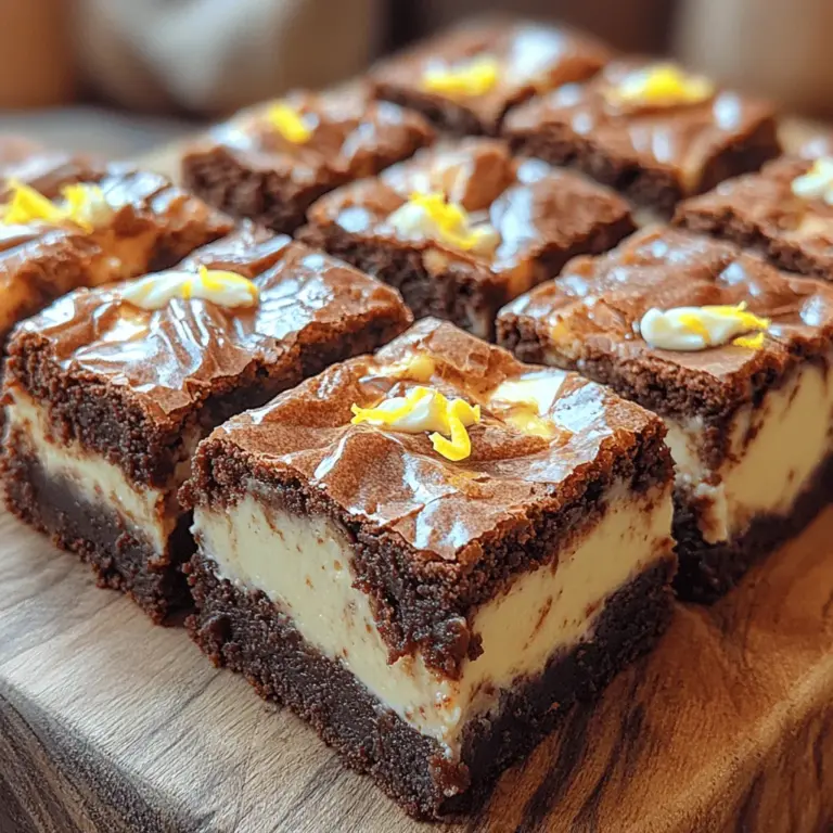 Brownies and cheesecake are two of the most beloved desserts in the culinary world. Each has its own dedicated fan base, thanks to their rich textures and indulgent flavors. Brownies are known for their fudgy, dense consistency and deep chocolate notes, while cheesecake is famed for its creamy, velvety texture and tangy sweetness. What if you could enjoy the best of both worlds? Enter the Decadent Cheesecake Brownies—a delightful hybrid that merges the rich chocolate goodness of brownies with the luscious creaminess of cheesecake.
