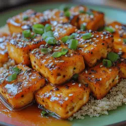 Maple Sriracha Glazed Tofu is a delectable dish that marries the rich sweetness of maple syrup with the fiery kick of Sriracha sauce, creating a perfect harmony of flavors that tantalizes the taste buds. This vibrant dish not only offers a delightful culinary experience but also caters to a wide range of dietary preferences, making it an excellent choice for vegans and vegetarians alike. With its easy preparation and bold flavors, it’s a fantastic option for meal prep, allowing you to enjoy a nutritious and satisfying meal throughout the week.