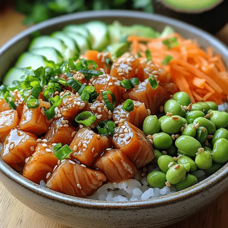 Poke bowls have taken the culinary world by storm, becoming a beloved dish in kitchens and restaurants around the globe. Originating from Hawaii, poke bowls are a delightful blend of fresh ingredients, often featuring raw fish marinated in savory sauces, served over a bed of rice and topped with an array of colorful vegetables. This dish embodies the spirit of freshness, vibrancy, and creativity in cooking, inviting food lovers to explore diverse flavors and textures.