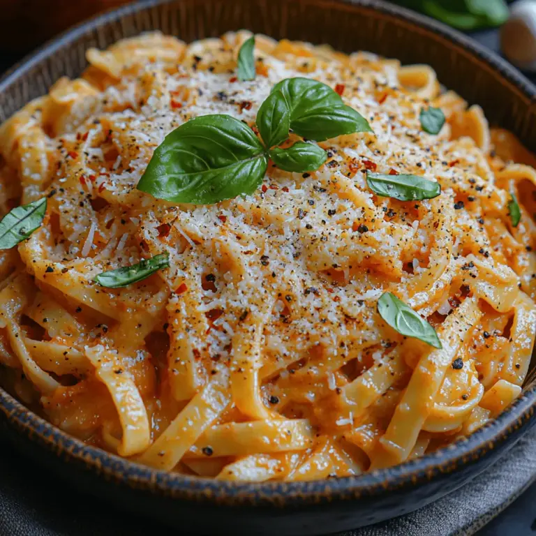 Creamy Roasted Red Pepper Pasta is a delightful dish that brings warmth and comfort to your dining table. With its rich, velvety sauce and vibrant flavors, this pasta recipe quickly becomes a favorite among both seasoned chefs and home cooks. The allure of creamy pasta lies not only in its indulgent taste but also in its simplicity—making it an ideal choice for weeknight dinners or casual gatherings with friends and family.