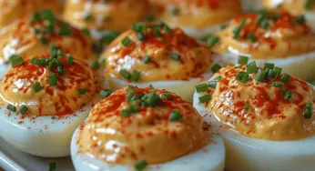 Classic Deviled Eggs Delight: A Timeless Appetizer