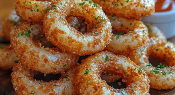Crispy Air Fryer Onion Rings Recipe