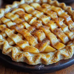 Grandma's Classic Apple Pie is not just a dessert; it's a cherished tradition that evokes nostalgia and comfort in every slice. This timeless recipe showcases the perfect balance of tart and sweet apples enveloped in a flaky, buttery crust. Each bite transports you to a family kitchen where the aroma of cinnamon and baked apples fills the air, reminding us of simpler times spent with loved ones. Whether it’s a holiday gathering or a simple family dinner, this pie is sure to please. In this article, we will explore the intricacies of making this delightful dish, including its history, ingredient highlights, step-by-step instructions, and serving suggestions.