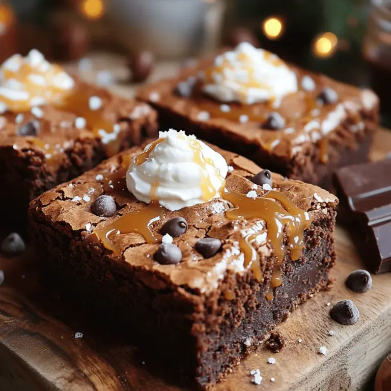 Imagine a dessert that perfectly marries the indulgent richness of chocolate with the bold, invigorating notes of coffee, all while being drizzled with luxurious salted caramel. This is precisely what our decadent Salted Caramel Mocha Brownies offer—a harmonious blend of flavors that elevate the classic brownie to new heights. Brownies have long been a beloved treat, cherished for their fudgy consistency and versatility that allows for endless variations. Whether you enjoy them plain, studded with nuts, or layered with creamy fillings, brownies are a universal favorite that never fails to delight.