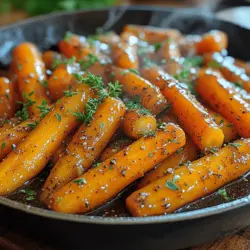 To achieve the perfect Maple Glazed Carrots, it’s essential to understand the role of each ingredient. This dish primarily features carrots, maple syrup, fresh herbs, butter, and a splash of vinegar. Let’s dive into the specifics of these key components.