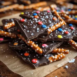In recent years, the culinary landscape has seen an explosion of interest in sweet and salty snacks, capturing the attention of food enthusiasts and casual munchers alike. The dynamic interplay between these contrasting flavors creates an irresistible taste experience that keeps people coming back for more. One delightful example of this trend is Dark Chocolate Sea Salt Pretzel Bark—a treat that masterfully combines the rich, velvety notes of dark chocolate with the satisfying crunch of pretzels, all elevated by a sprinkle of flaky sea salt.