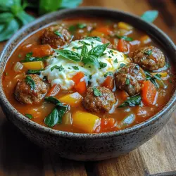 When the temperatures drop and the days grow shorter, few meals can warm the heart and soul like a steaming bowl of soup. Enter the Hearty Meatball Sub Soup, a delicious twist on the beloved classic meatball sub. This comforting dish melds the savory flavors of perfectly seasoned meatballs, rich marinara, and fresh vegetables into a cozy soup that is sure to become a family favorite.