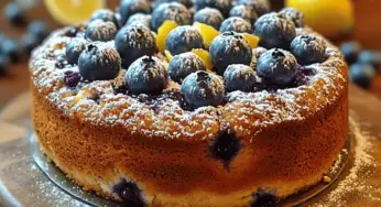 Blueberry Lemon Ricotta Cake: A Delightful Dessert