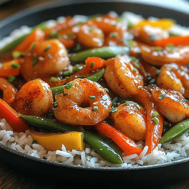 In the fast-paced world we live in, the need for quick yet delicious meals has never been more pressing. Enter the 15-Minute Spicy Garlic Shrimp Stir Fry—a culinary gem that marries speed with bold flavors. This dish is perfect for busy weeknights or when you want to impress guests without spending hours in the kitchen. With succulent shrimp, vibrant vegetables, and a tantalizing sauce, this stir fry encapsulates the essence of Asian cuisine while being incredibly easy to prepare.