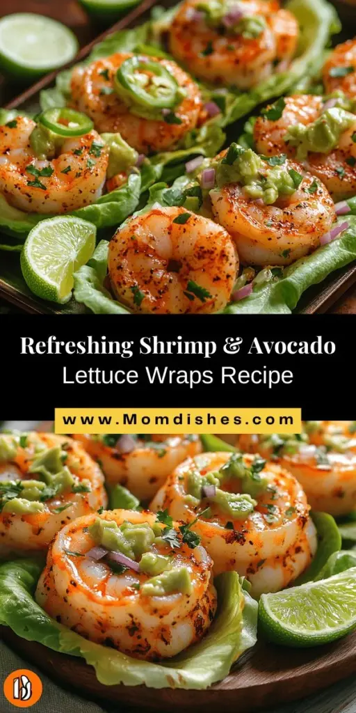 Discover the refreshing flavors of Ocean Breeze Shrimp & Avocado Lettuce Wraps, a vibrant dish that combines juicy shrimp, creamy avocado, and zesty lime all wrapped in crisp lettuce leaves. This healthy recipe is perfect for guilt-free indulgence, making it a favorite among health-conscious eaters. Learn how to select the best ingredients, master the preparation steps, and create a delightful meal that's sure to impress at your next gathering or weeknight dinner. Enjoy the perfect blend of taste and nutrition!