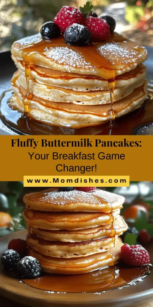 Discover the joy of breakfast with cloud-like buttermilk pancakes that promise an extraordinary fluffy texture! This delicious recipe highlights the unique role of buttermilk in creating a light and airy batter, complemented by simple, quality ingredients like flour, eggs, and a hint of vanilla. Follow our easy step-by-step guide to whip up a memorable stack, perfect for any morning. Elevate your pancakes with fresh fruit or irresistible toppings for a delightful breakfast experience!