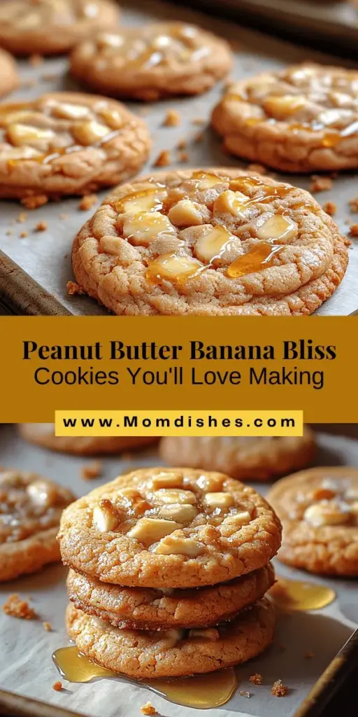 Indulge in the delightful flavors of Peanut Butter Banana Bliss Cookies, a perfect treat for any occasion. These easy-to-make cookies combine ripe bananas and creamy peanut butter for a soft, chewy texture that’s both satisfying and nutritious. With simple, wholesome ingredients and flexibility for dietary preferences, they’re ideal for busy days or gatherings. Discover the joy of baking and enjoy a wholesome dessert that’s sure to please everyone!