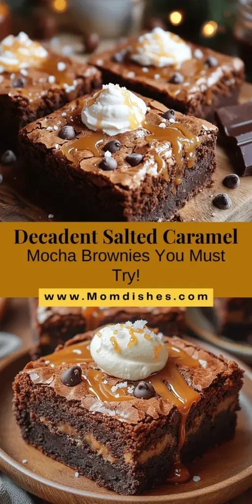 Indulge in the ultimate dessert with these decadent Salted Caramel Mocha Brownies. Combining rich chocolate, bold coffee, and a drizzle of luxurious salted caramel, this recipe elevates the classic brownie to new heights. Perfectly fudgy and infused with espresso, every bite is a delightful treat for coffee lovers and sweet tooths alike. Follow our step-by-step guide to master homemade salted caramel and achieve brownie perfection that’s sure to impress at any gathering.