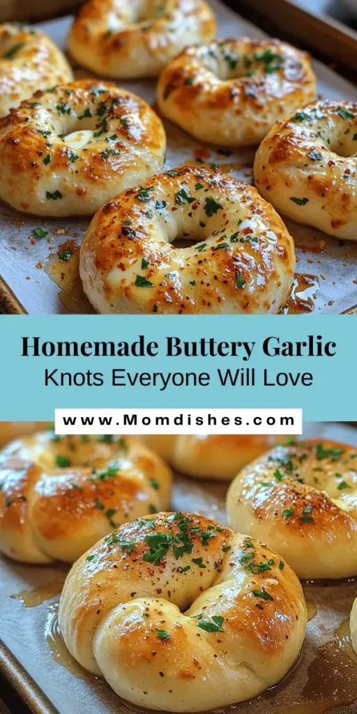 Discover the joy of making buttery garlic knots at home with this easy-to-follow recipe. Perfect for family dinners or gatherings, these little delights transform simple ingredients into indulgent bites. Learn about the essential components like all-purpose flour, active dry yeast, and delicious garlic butter. From activating the yeast to baking these knots to golden perfection, you'll be impressed by how simple it is to create a nostalgic treat that everyone will love. Enjoy them as an appetizer, side dish, or snack paired with marinara for dipping!