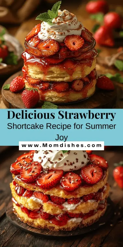 Discover the joy of making a sweet and buttery strawberry shortcake with this simple, delicious recipe perfect for summer gatherings. Enjoy the tender, flaky biscuits paired with ripe strawberries and a dollop of whipped cream for a delightful treat. This classic dessert brings nostalgia and flavor to any event, from picnics to birthday parties. Follow the easy steps to create an unforgettable dessert and celebrate the season's freshest flavors.
