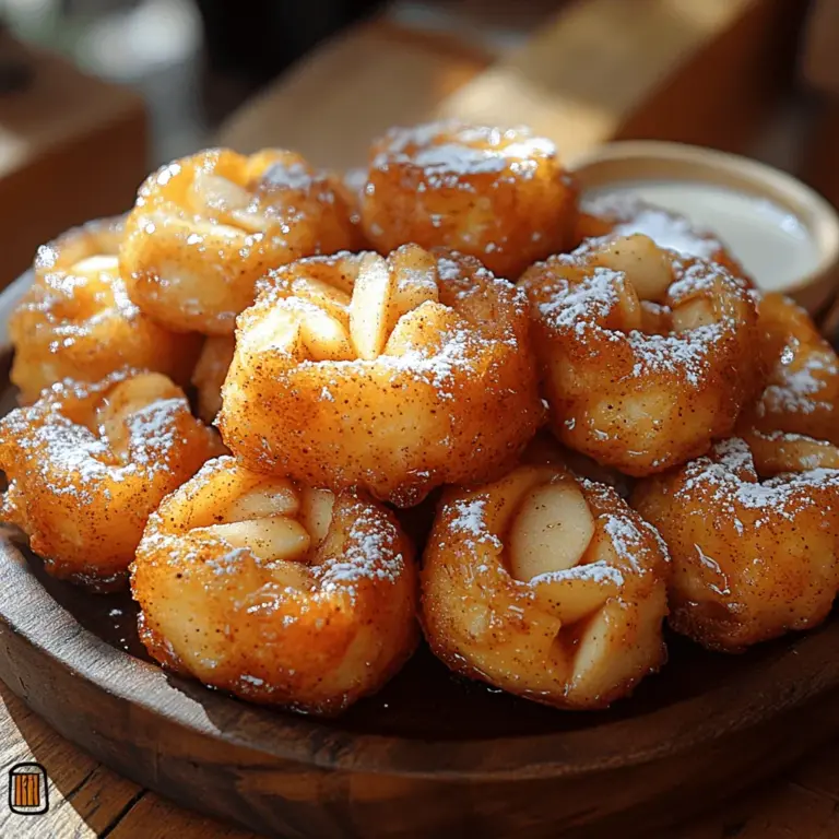 Apple fritters have long held a special place in the hearts (and stomachs) of dessert lovers. Their combination of tender, spiced dough and sweet, juicy apple pieces makes them an irresistible treat. These delightful pastries are often found in bakeries and cafes, where the warm scent of cinnamon mingles with the aroma of freshly fried dough, enticing anyone nearby. Whether enjoyed as a breakfast indulgence, a midday snack, or a sweet ending to a meal, apple fritters are a beloved classic.