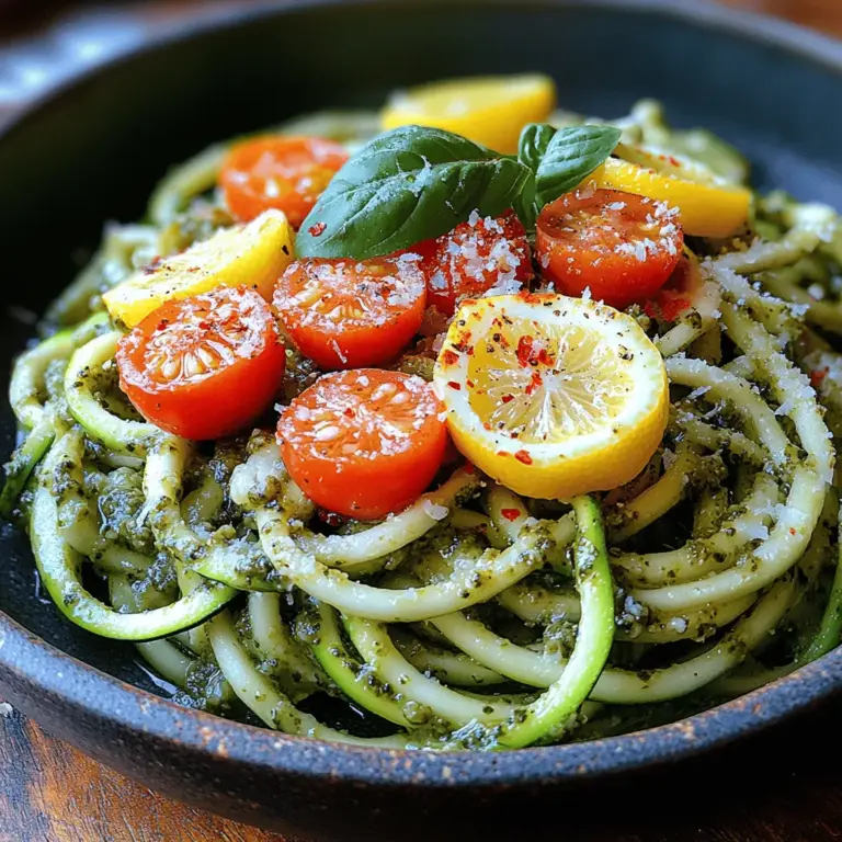 In recent years, the culinary world has witnessed a remarkable shift towards healthier eating habits, with zucchini noodles, affectionately known as "zoodles," surging in popularity. This innovative approach to pasta is not only a delicious alternative but also a fantastic way to incorporate more vegetables into your diet. Zucchini noodles are celebrated for their light, refreshing texture and their ability to soak up flavors from sauces, making them a perfect canvas for a variety of dishes.
