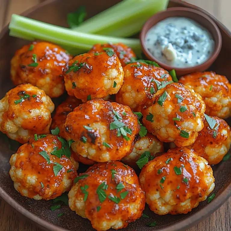 In recent years, there has been a remarkable shift in culinary preferences, with plant-based dishes gaining immense popularity among food enthusiasts and health-conscious individuals alike. More and more people are seeking flavorful, satisfying alternatives to traditional meat dishes, and one standout recipe that has captivated palates is Spicy Buffalo Cauliflower Bites. This innovative dish serves as a delicious and healthier substitute for classic buffalo wings, offering a unique twist that appeals to both vegans and omnivores.