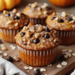 To fully appreciate the wholesome nature of Pumpkin Oat Muffins, it’s essential to explore the nutritional benefits of each ingredient used in this recipe. Let’s delve into the components that make these muffins not only delicious but also good for you.