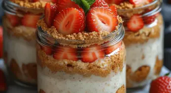 Strawberry Cheesecake Overnight Oats: A Deliciously Nutritious Breakfast