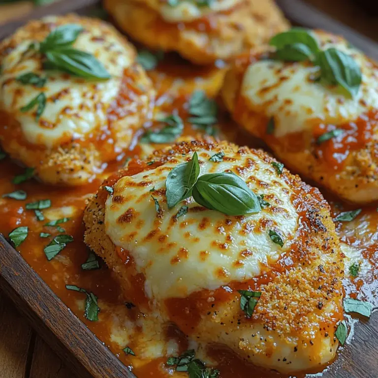 Baked Chicken Parmesan is a beloved classic that beautifully combines the comforting flavors of Italian cuisine with a modern twist. This dish has found its place in the hearts and stomachs of many, offering a delightful escape into the world of savory, cheesy goodness. It’s not just a meal; it's an experience that brings families together around the dinner table. One of the biggest draws of this recipe is its simplicity. Unlike traditional fried chicken dishes, which can be heavy and time-consuming, our Easy Baked Chicken Parmesan is straightforward to prepare, making it an excellent choice for both busy weeknights and festive gatherings.