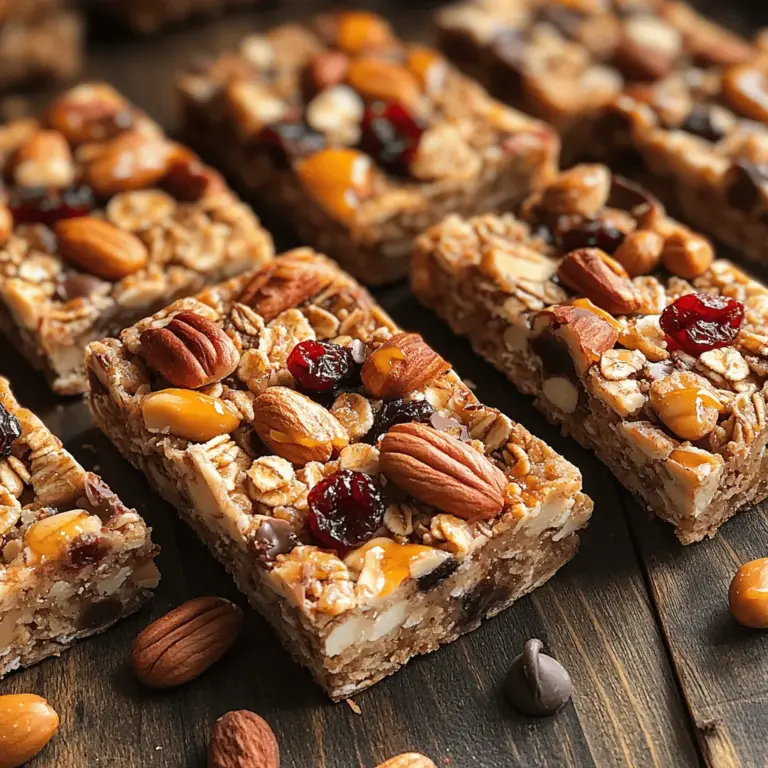 One of the key reasons Nutty Delight Granola Bars are so appealing is their impressive nutritional profile. Each ingredient contributes unique health benefits, making these bars a balanced option for anyone looking to maintain a healthy diet. Let's explore the key ingredients that make up these delightful snacks: