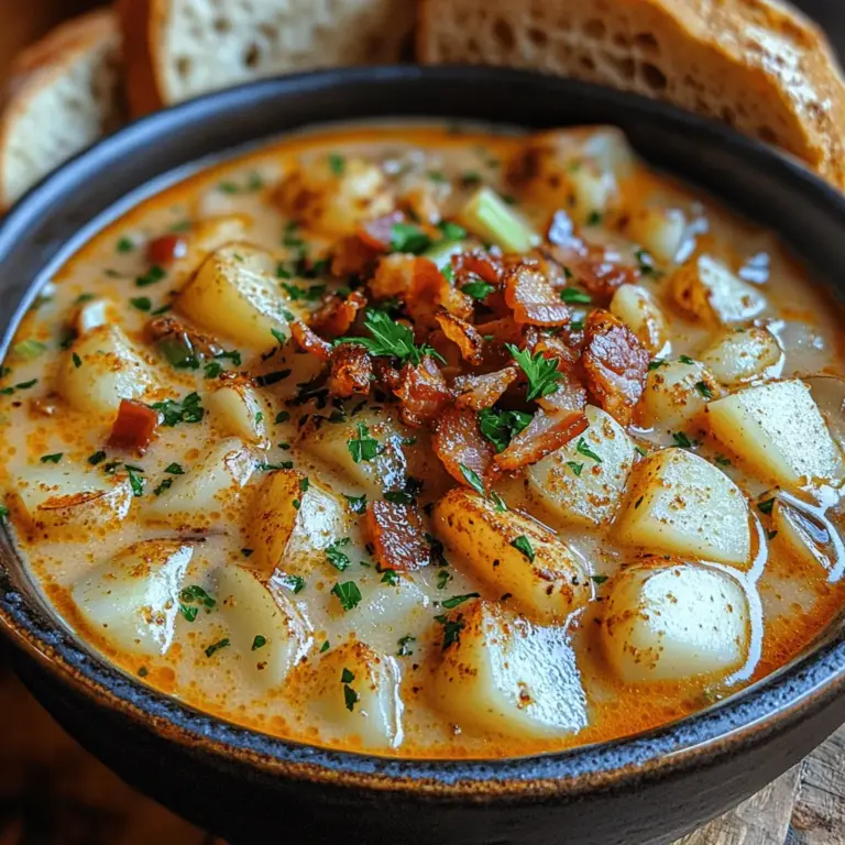 Clam chowder is more than just a dish; it’s a warm bowl of memories that reflects the rich culinary traditions of coastal communities. Originating from the Atlantic shores of North America, clam chowder has become a beloved staple, known for its creamy texture and robust flavors. Whether enjoyed on a chilly day by the seaside or served at a family gathering, this chowder embodies comfort and heartiness that resonates with many.