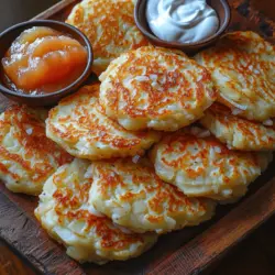 Cartoffelpuffer, widely known as potato pancakes, are a beloved staple in German cuisine that have transcended borders to captivate taste buds around the world. These delightful, crispy discs of grated potatoes are more than just a dish; they represent a culinary tradition steeped in history and culture. Often enjoyed during festive occasions, Kartoffelpuffer evoke memories of cozy family gatherings and winter markets, where the tantalizing aroma of frying potatoes fills the air. Their appeal as comfort food is undeniable, making them suitable for breakfast, lunch, or dinner, and even as a versatile side dish or snack.