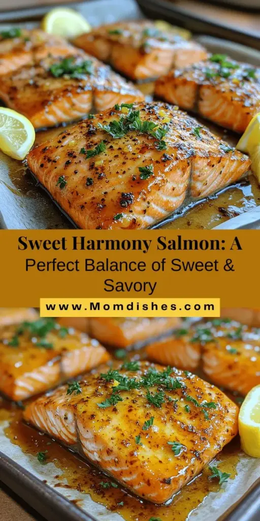 Elevate your dining experience with the delightful Sweet Harmony Salmon recipe. This dish beautifully balances the rich flavor of salmon with the sweetness of pure maple syrup, creating an inviting blend of savory and sweet. Perfect for both weeknight meals and special occasions, it's easy to prepare. Discover essential ingredients, step-by-step instructions, and expert tips to serve this memorable dish that’s not just delicious but also packed with nutrients. Enjoy a culinary adventure in your kitchen!