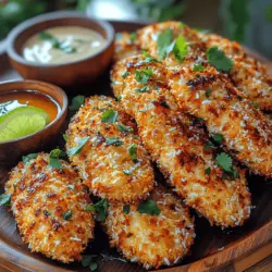 Coconut Crusted Chicken Tenders: A Delightfully Crispy and Flavorful Dish
