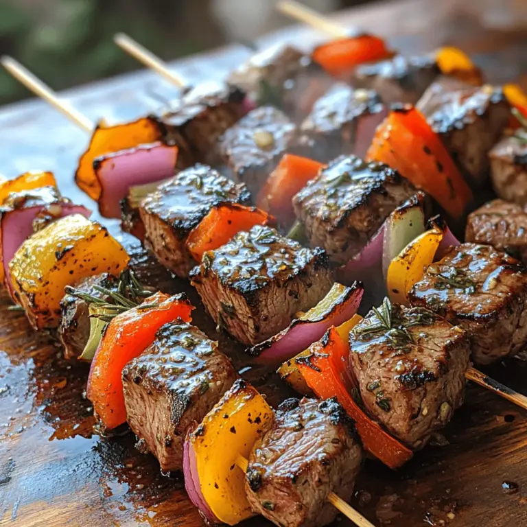 As the weather warms up and the days grow longer, grilling season beckons enthusiasts and families to gather around the barbecue for a delightful culinary experience. One dish that stands out for its robust flavors and ease of preparation is Rosemary Garlic Steak Kebabs. This dish combines tender sirloin steak with the aromatic essence of rosemary and the bold kick of garlic, creating a mouthwatering treat that is perfect for summer barbecues or cozy dinners alike.