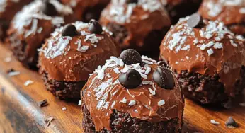 Choco-Nutty No-Bake Brownie Protein Bites Recipe