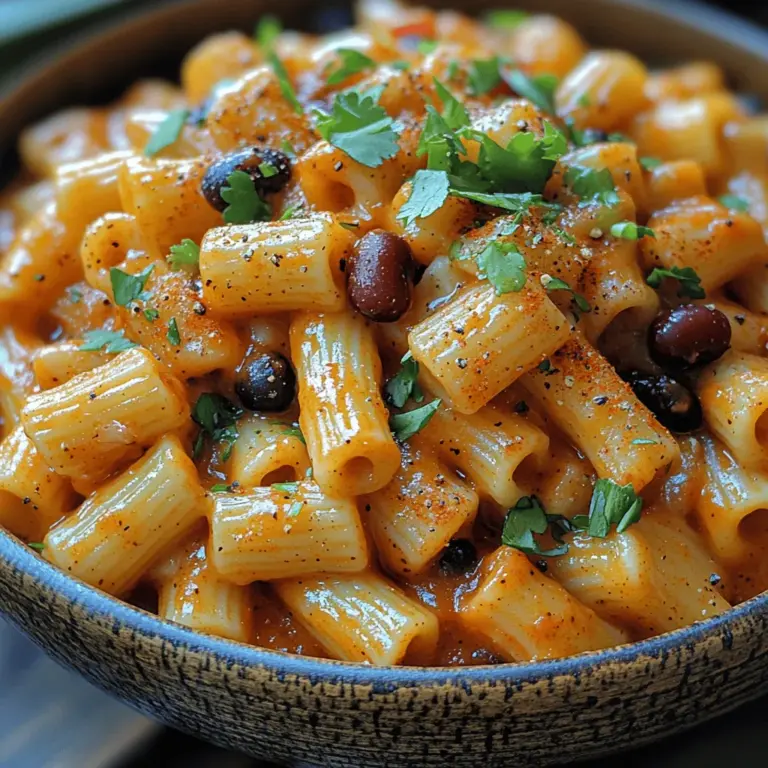 Cheesy Spicy Chili Mac is a delightful twist on the traditional macaroni and cheese, combining the comforting, creamy goodness of cheese with the hearty, robust flavors of chili. This dish stands out as a quintessential comfort food, perfect for cozy dinners at home or lively gatherings with friends and family. Its one-pot nature not only simplifies the cooking process but also minimizes cleanup, making it an ideal choice for busy weeknights or casual get-togethers.