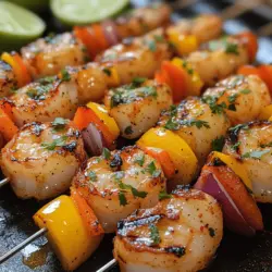 Juicy Margarita Grilled Shrimp Kabobs: A Flavorful Summer Delight
