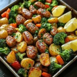 One-Pan Zesty Sausage & Veggie Medley Recipe