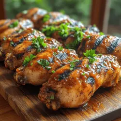 Smoky Honey Mustard BBQ Chicken Drumsticks Recipe