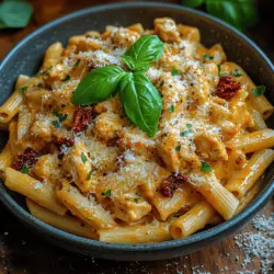 Creamy Sun-Dried Tomato Chicken Pasta: A Delicious and Easy Recipe