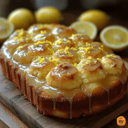 Welcome to the vibrant world of baking, where the delightful Lemon Bliss Pound Cake awaits to tantalize your taste buds! This cake is not just a dessert; it's a perfect blend of tangy lemon flavor and a moist, tender crumb that makes it a standout choice for any occasion. Whether served at a sunny afternoon picnic, a cozy family gathering, or simply enjoyed with a cup of tea, the Lemon Bliss Pound Cake brings a refreshing burst of citrus that brightens your day.