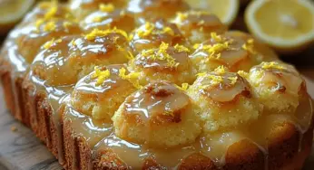 Lemon Bliss Pound Cake Recipe: A Delightful Citrus Treat
