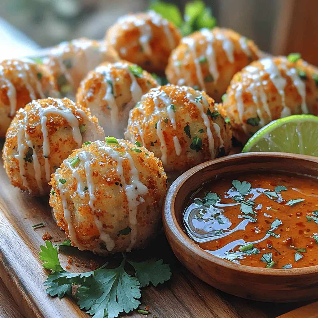 Welcome to the world of Crunchy Shrimp Delight Balls, a vibrant and delicious appetizer that is sure to tantalize your taste buds! This dish artfully combines the freshness of succulent shrimp with a crispy, golden exterior, making it an ideal choice for any gathering or a fun family dinner. Perfectly portioned and bursting with flavor, these shrimp balls are a fantastic way to impress your guests and elevate your culinary repertoire.