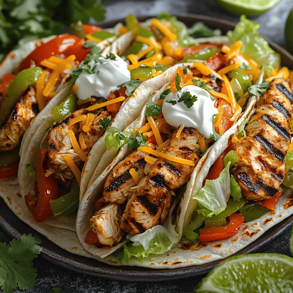 To create the perfect Sizzling Grilled Chicken Fajita Wraps, it’s essential to understand the key ingredients that contribute to their flavor, texture, and nutritional profile. Each component plays a crucial role in crafting a well-rounded dish that satisfies both the palate and the body.