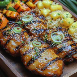 Tropical Huli Huli Chicken Delight: A Flavorful Hawaiian Experience