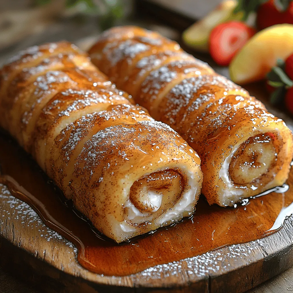 If you’re searching for a quick and delicious sweet treat that will satisfy your cravings, look no further than Cinnamon Sugar Cream Cheese Roll-Ups. This delightful recipe combines the rich creaminess of cream cheese with the irresistible crunch of cinnamon sugar, creating a mouthwatering dessert that is perfect for any occasion. Whether you're hosting a brunch, celebrating a special event, or simply indulging in a treat for yourself, these roll-ups are sure to impress with their flavor and simplicity.