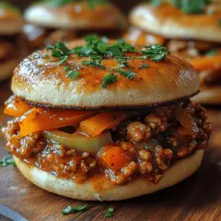 Spicy Cajun Chicken Sloppy Joes: A Bold Twist on a Classic Comfort Food
