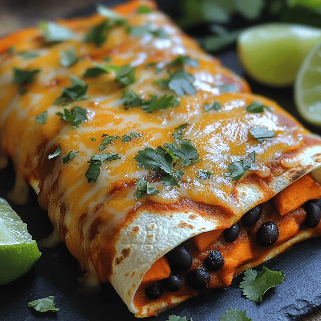 Enchiladas are a beloved staple of Mexican cuisine, offering a warm, comforting wrap filled with a myriad of flavors. Among the myriad of variations, Sweet Potato & Black Bean Enchiladas stand out as a delightful and nutritious option. This dish combines the earthy sweetness of roasted sweet potatoes with the hearty richness of black beans, all enveloped in soft tortillas and topped with savory enchilada sauce. Whether you’re a long-time vegetarian or a meat-lover looking to explore plant-based meals, this recipe caters to all palates and preferences.