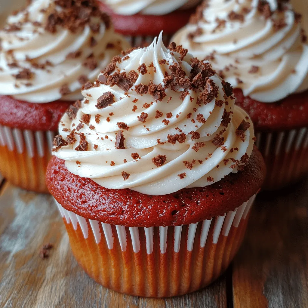 Red velvet cupcakes are not just a treat for the taste buds; they are a feast for the eyes and a celebration for any occasion. Characterized by their deep crimson hue and velvety texture, these cupcakes have become a staple in bakeries and home kitchens alike. The rich, vibrant color and the luscious cream cheese frosting create an irresistible combination that captivates dessert lovers everywhere. Whether you're celebrating a birthday, hosting a holiday gathering, or simply indulging in a sweet craving, red velvet cupcakes provide a perfect blend of elegance and flavor.