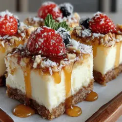 In recent years, the dessert landscape has been shifting towards healthier alternatives that not only satisfy the sweet tooth but also offer nutritional benefits. This trend reflects a growing awareness of the importance of incorporating wholesome ingredients into our diets, even when indulging in treats. Enter the Citrus Bliss Bars—an innovative dessert that perfectly encapsulates this movement. These bars are not only refreshing and delicious but also serve as a nutritious option, making them an ideal choice for those warm summer days when you crave something light and zesty.