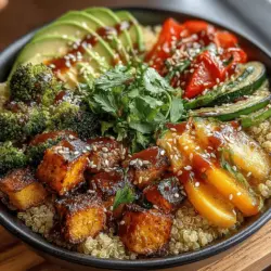 Sweet Chili Roasted Veggie Buddha Bowl